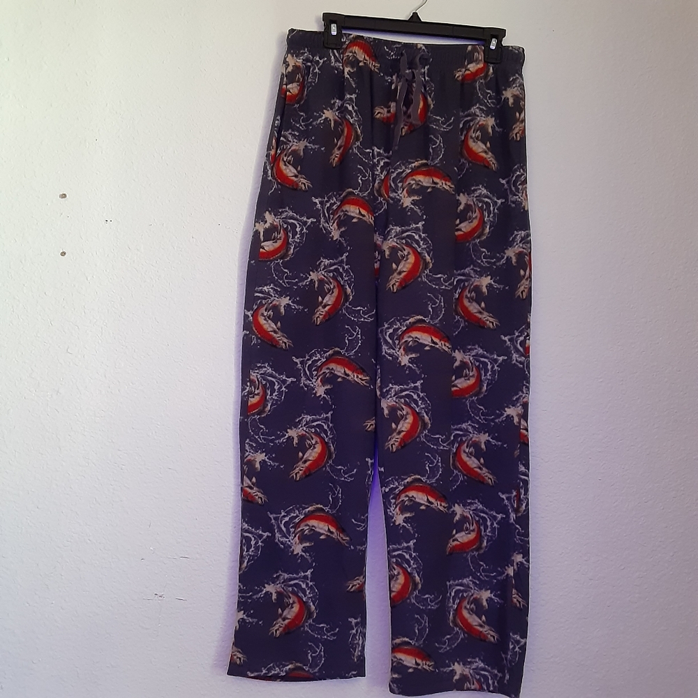 Michael Morgan Fleece lounge pants L
